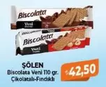 Biscolata Veni Çikolatalı-Fındıklı