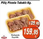 Piliç Pirzola Tabaklı Kg.