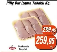 Piliç But Izgara Tabaklı Kg.