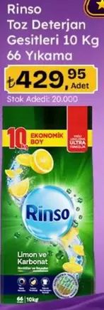 Boy - Toz Deterjan Çeşitleri 10 Kg 66 Yıkama