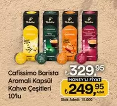 Cafıssımo Barista Aromalı Kapsül Kahve Çeşitleri