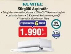 Sürgülü Aspiratör