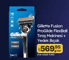 Fusion ProGlide FlexBall Tıraş Makinesi + Yedek Bıçak