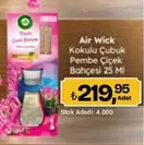 Kokulu Çubuk Pembe Çiçek Bahçesi