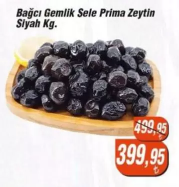 Gemlik Sele Prima Zeytin Siyah Kg.