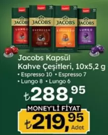 Espresso - Jacobs Kapsül Kahve Çeşitleri