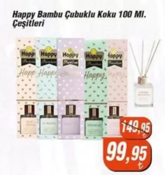 Happy Bambu Çubuklu Koku