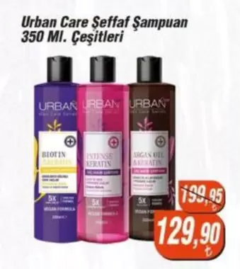Urban Care Şeffaf Şampuan