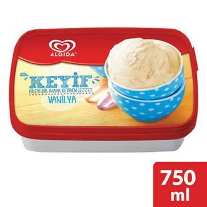 ALGIDA 750 ML(KEYF) VANİLYA