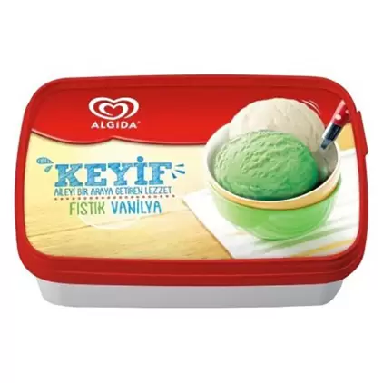 ALGIDA 750 ML KEYİF VANİL+ANTEP PROMO