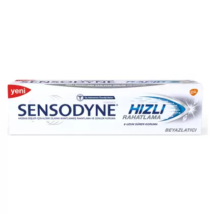 SENSODYNE 75ML HIZLI RAHATLAMA BEYAZLATICI