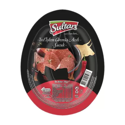 SULTAN VAKUMLU SUCUK ACI 200GR