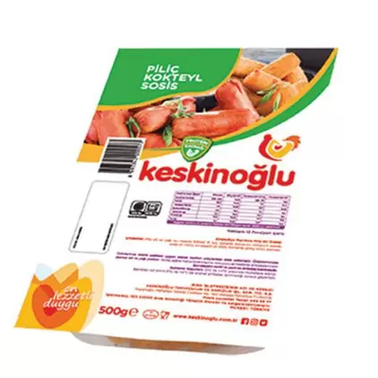 KESKIN OGLU SOSIS 500GR