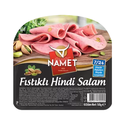 NAMET SALAM HINDI 50GR FISTIKLI