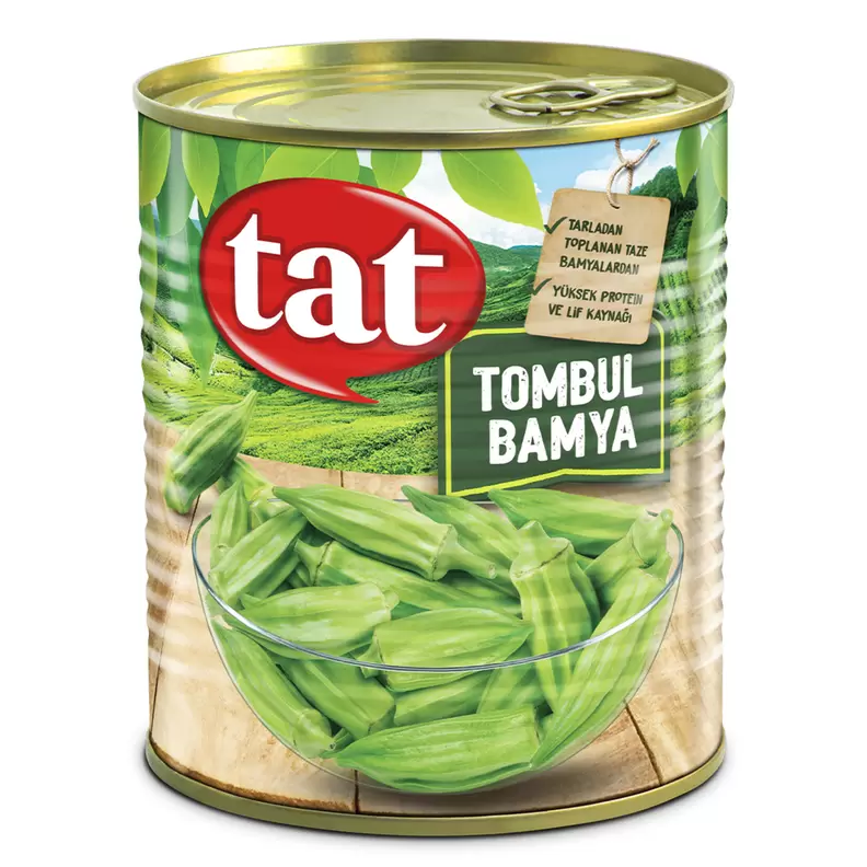 TAT BAMYA TOMBUL 800GR TENEKE