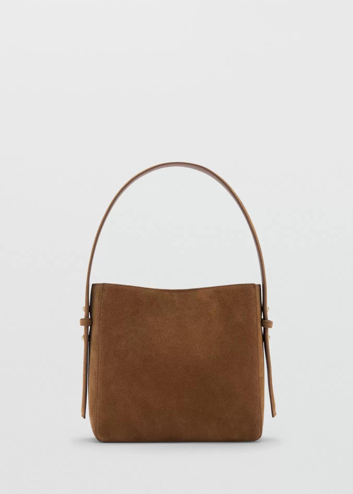 Süet mini shopper çanta