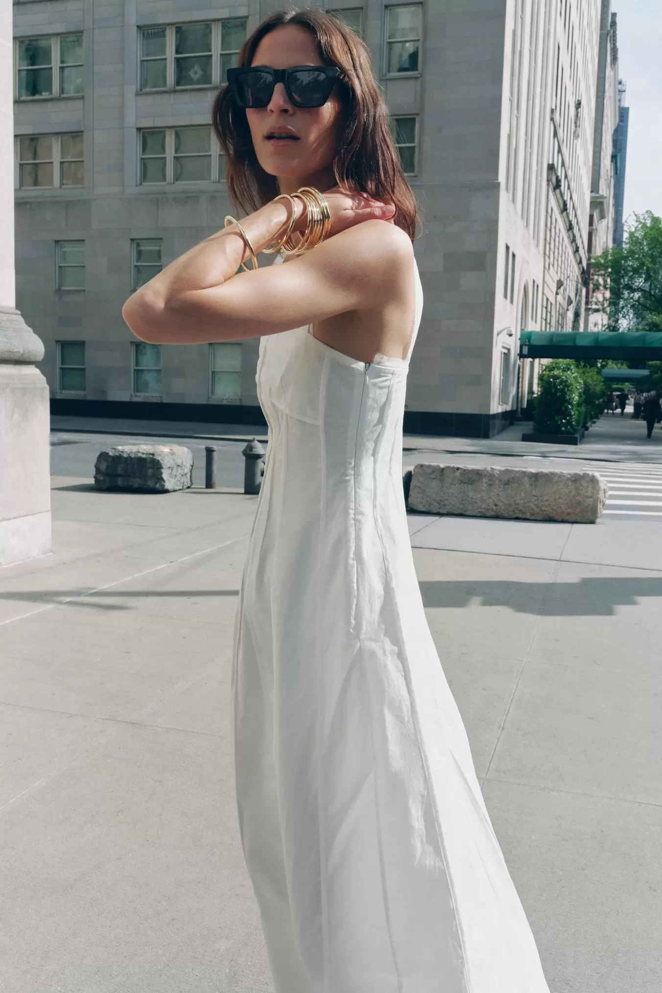 ZW COLLECTION LONG TRIM DRESS