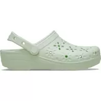 Classic Floral Cut Out Clog – Jade Tint