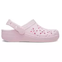 Classic Floral Cut Out Clog K – Pink Milk