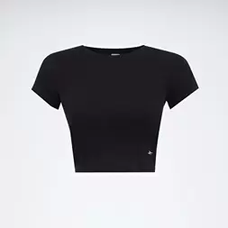 STUDIO STYLE TEE Siyah Kadın Kısa Kol T-Shirt