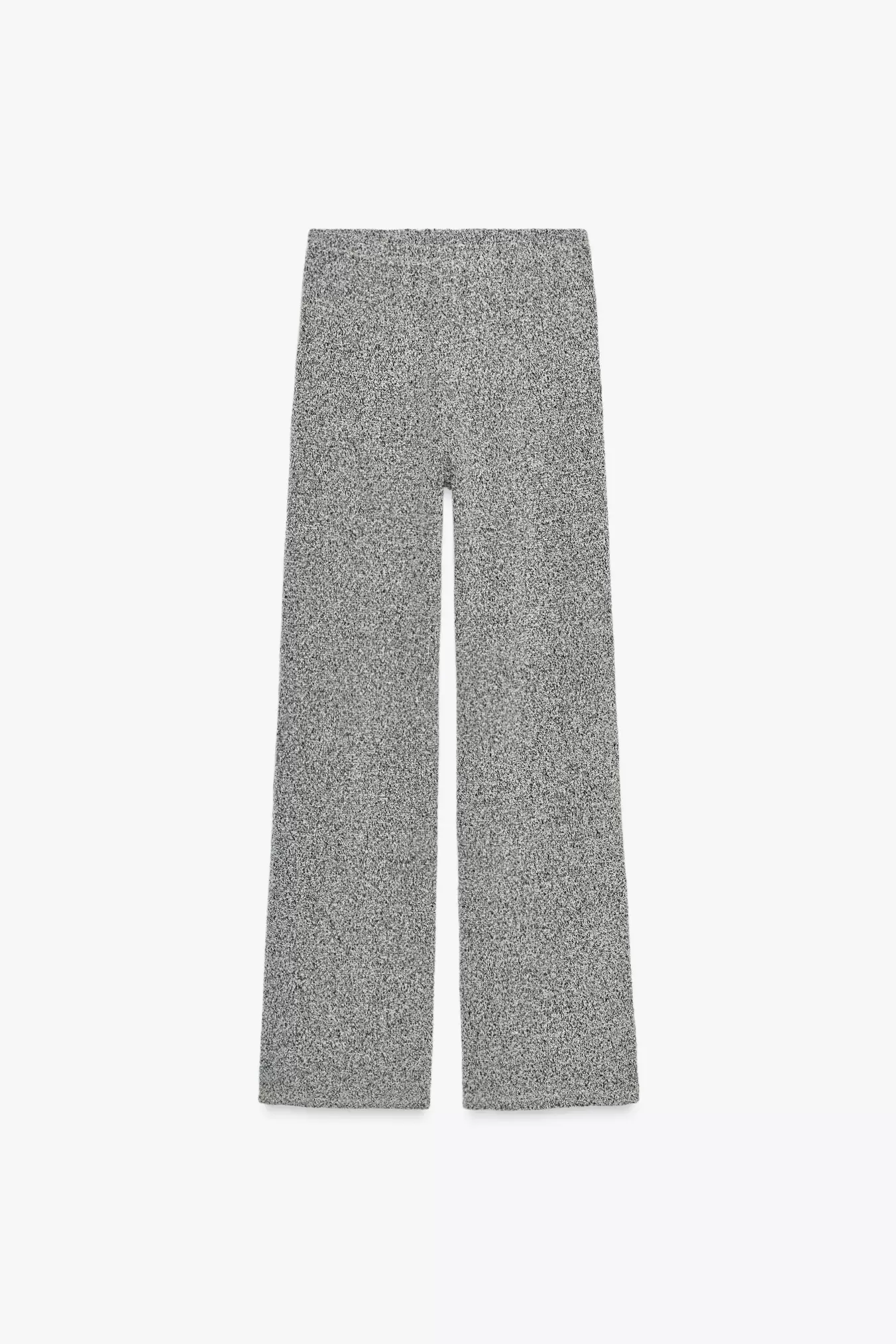 BOUCLÉ WIDE-LEG TROUSERS