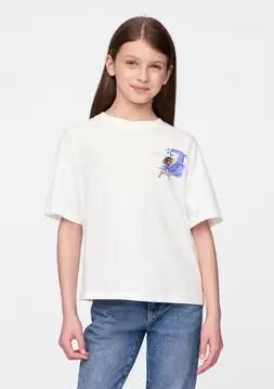 %25 Kız Çocuk | Disney Moana Grafikli T-Shirt