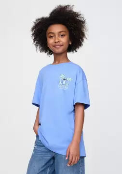 %33 Kız Çocuk | Gap × Disney Kids Grafik Tunik T-Shirt