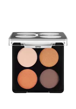 Color Palette İnce Yapılı & Mat Bitişli/Işıltılı 4'lü Göz Farı Paleti