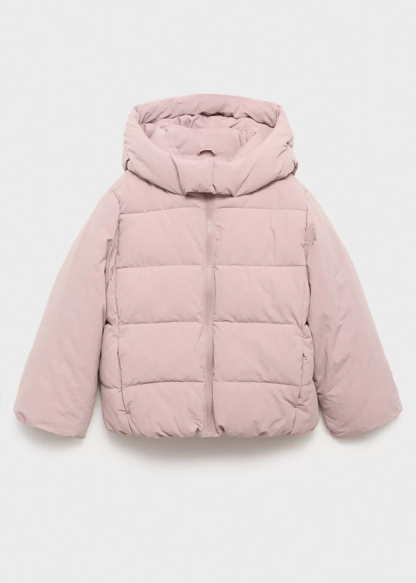 Kapüşonlu kapitone anorak