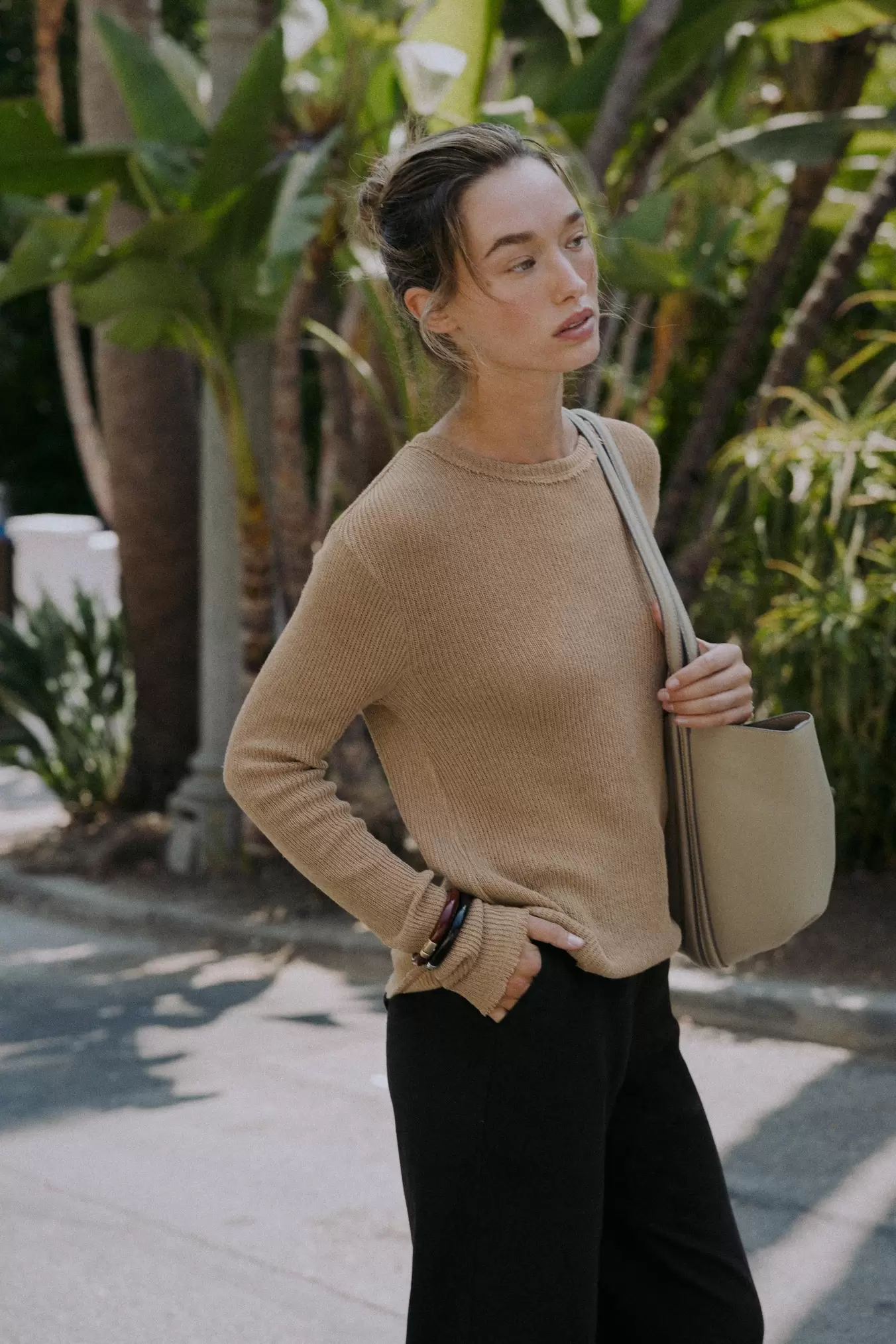 LONG SLEEVE RUSTIC TOP