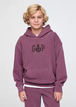 %44 Erkek Çocuk | Gap Logo Vintage Soft Star Wars Grafikli Sweatshirt