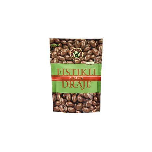 Antep Fıstıklı Draje, Sütlü Çikolatalı 120g