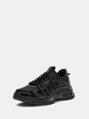 Belluno deri karışımlı sneaker