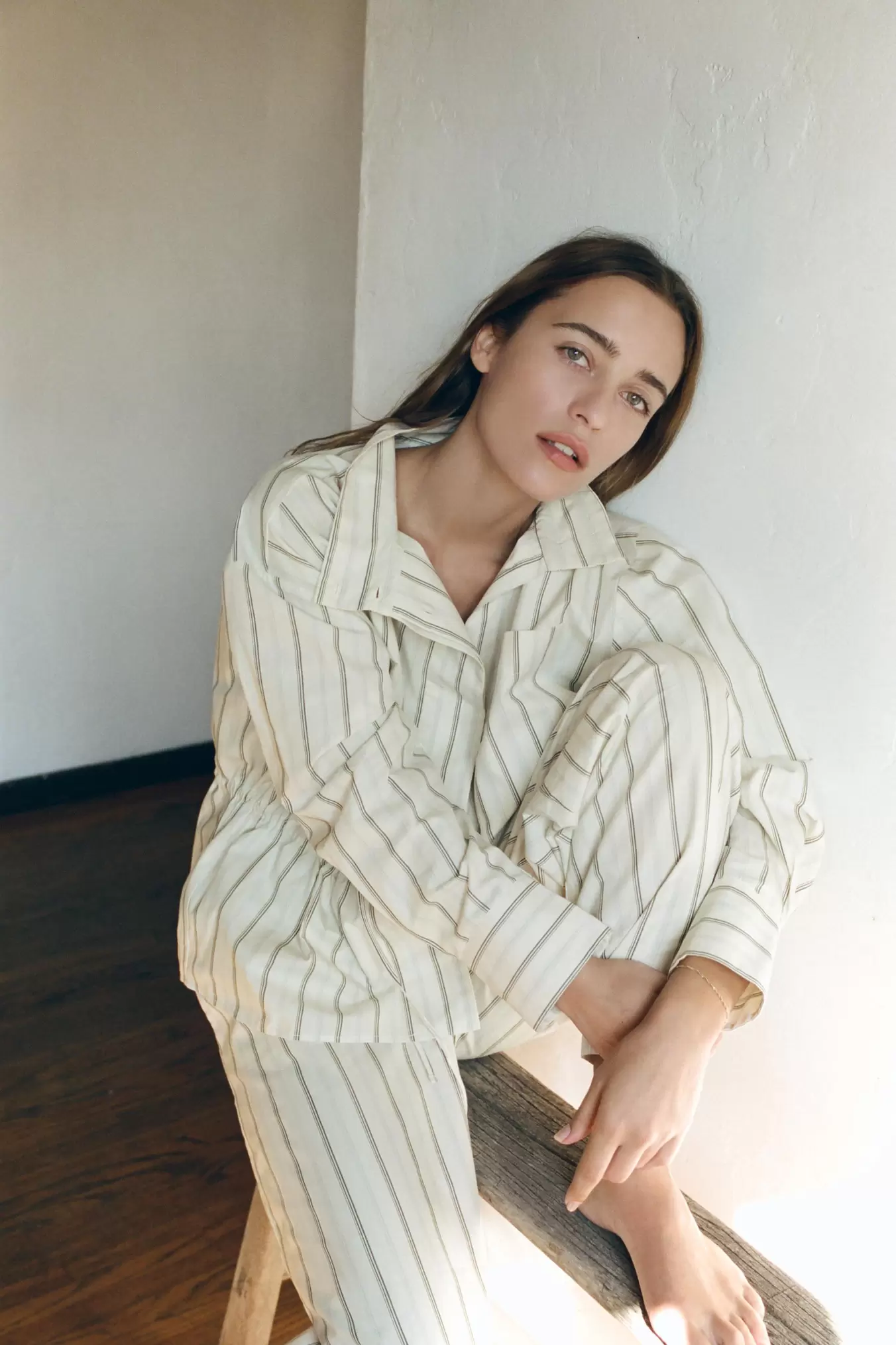 STRIPED PYJAMA TROUSERS