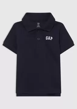 %30 Erkek Bebek | Gap Logo Polo Yaka T-Shirt