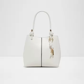 EVIELILY Kadın Beyaz Omuz Ve El Çantası