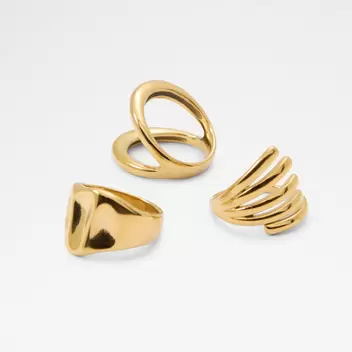 AFELAN Kadın Gold Yüzük