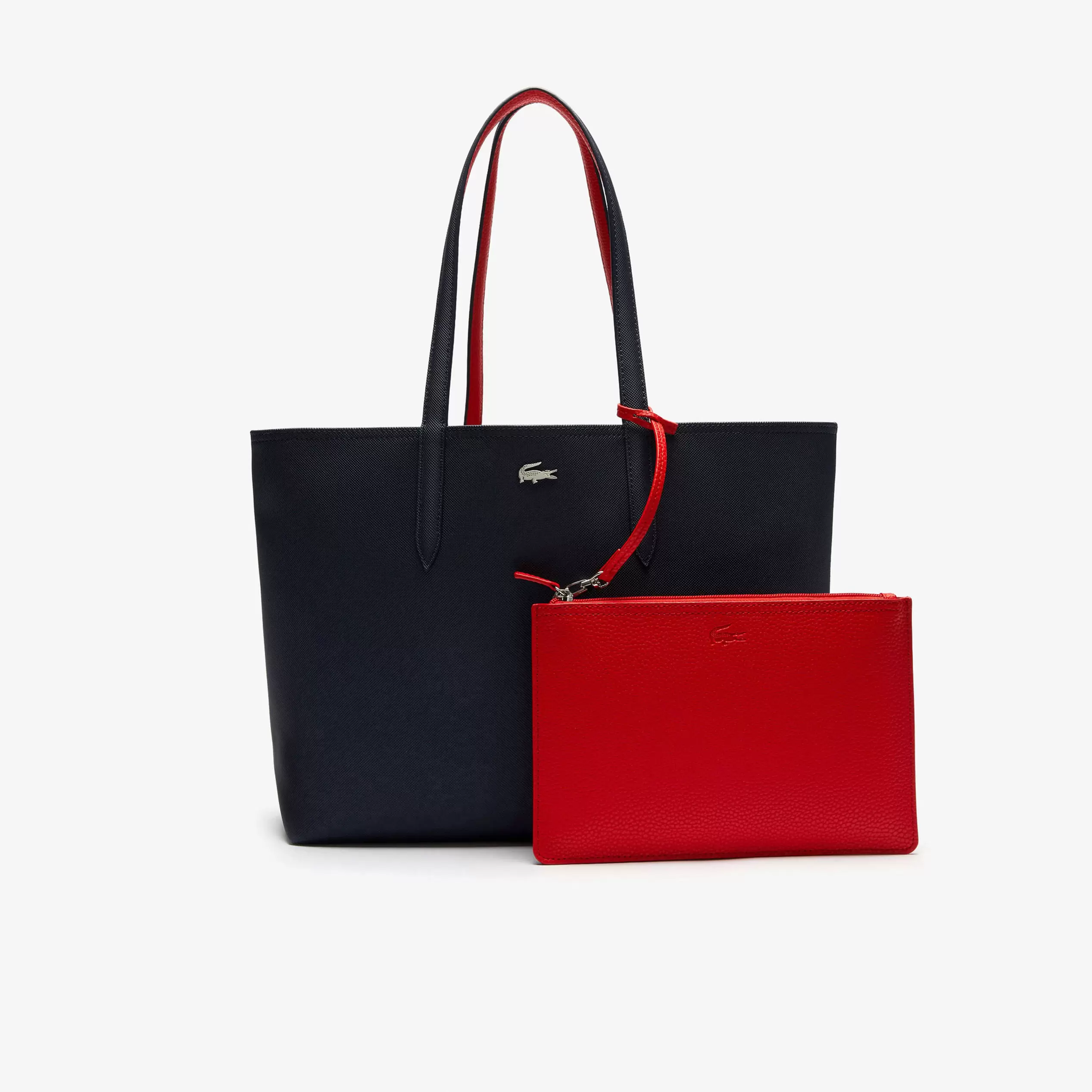 Lacoste Anna Kadın Çift Taraflı Lacivert Omuz Çantası