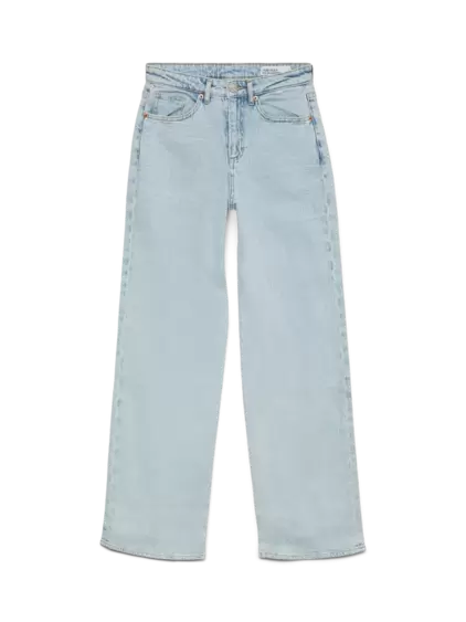 VMTESSA Hohe Taille Weiter Beinschnitt Jeans