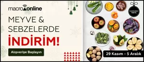 29 Kasım - 5 Aralık Meyve & Sebze İndirimleri!