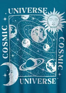 Kız Çocuk | Relaxed Grafik T-Shirt