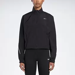 SPEED WOVEN JACKET Siyah Kadın Ceket