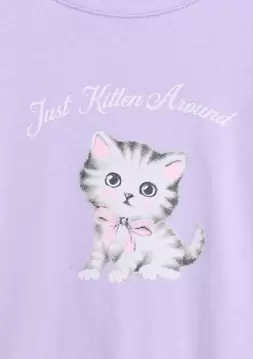 Kız Çocuk | Relaxed Grafik T-Shirt