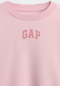 Kız Çocuk | VintageSoft Oversized Logo Sweatshirt