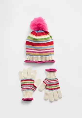 Kız Çocuk | Bere ve Eldiven Seti