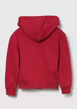 Kız Çocuk | Relaxed Gap Logo Fermuarlı Kapüşonlu Sweatshirt