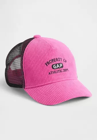 Kız Çocuk | Corduroy Gap Logo Beyzbol Şapka