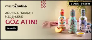 9 Ocak - 9 Şubat Arizona Markalı İçeceklere Göz Atın!