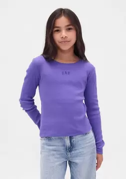 Kız Çocuk | Örgülü Gap Logo T-Shirt