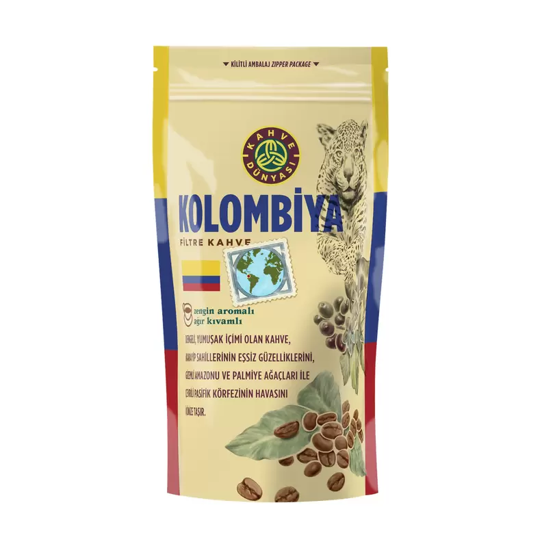 Kolombiya Filtre Kahve Kilitli 250g